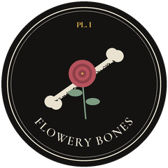 Flowery Bones placeholder badge